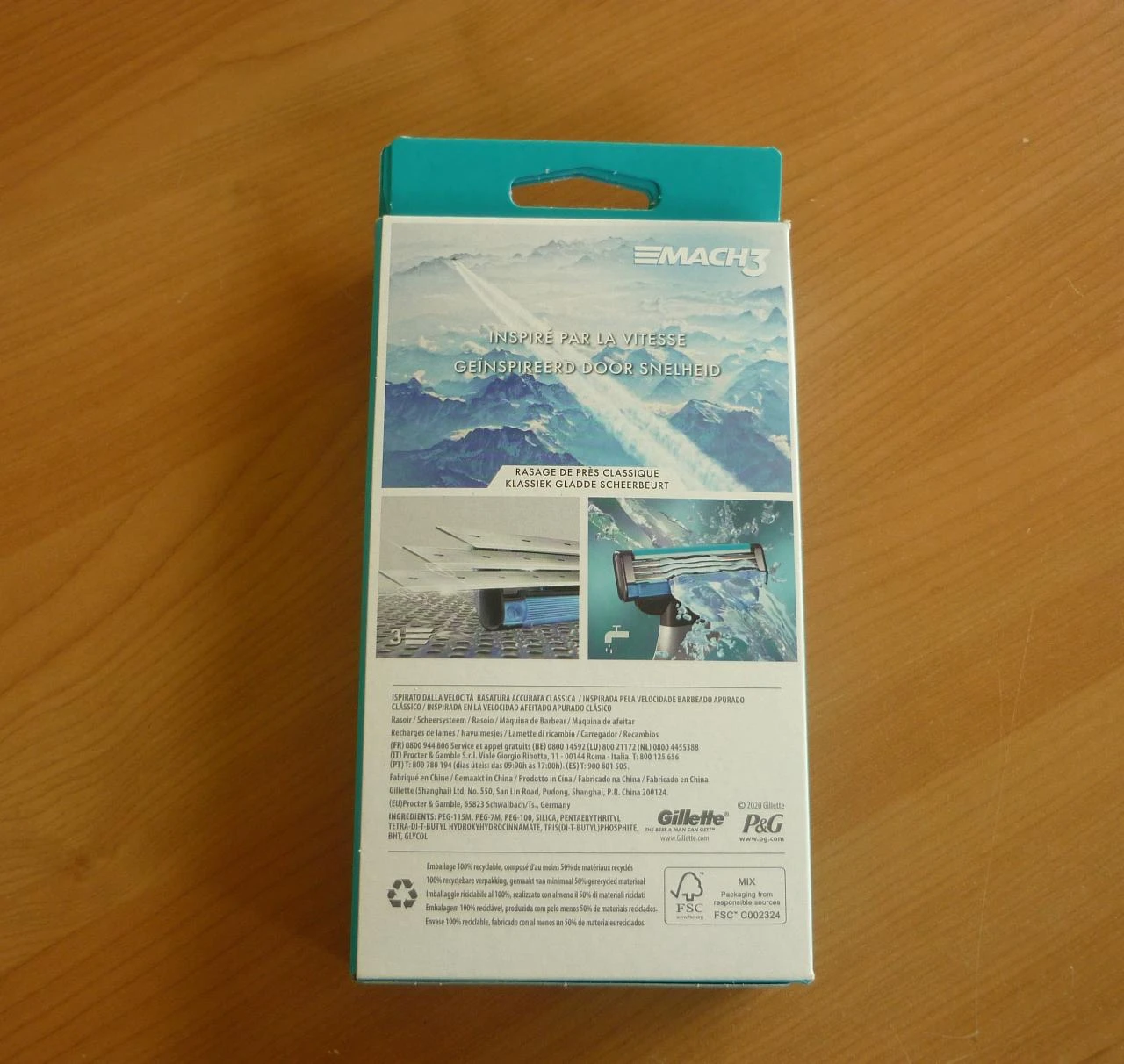 Gillette Mach3 Scheersysteem + 3 navulmesjes – photo 3